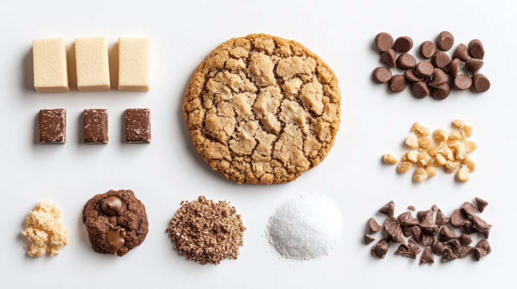 Nutritional breakdown of a Crumbl cookie.
