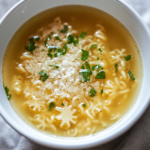 Mehdibtkl A Bowl Of Classic Pastina Soup With A Golden Broth 671e33df C107 448a A082 8dd905f3a18a 0 (1)