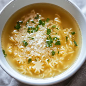 Mehdibtkl A Bowl Of Classic Pastina Soup With A Golden Broth 671e33df C107 448a A082 8dd905f3a18a 0 (1)
