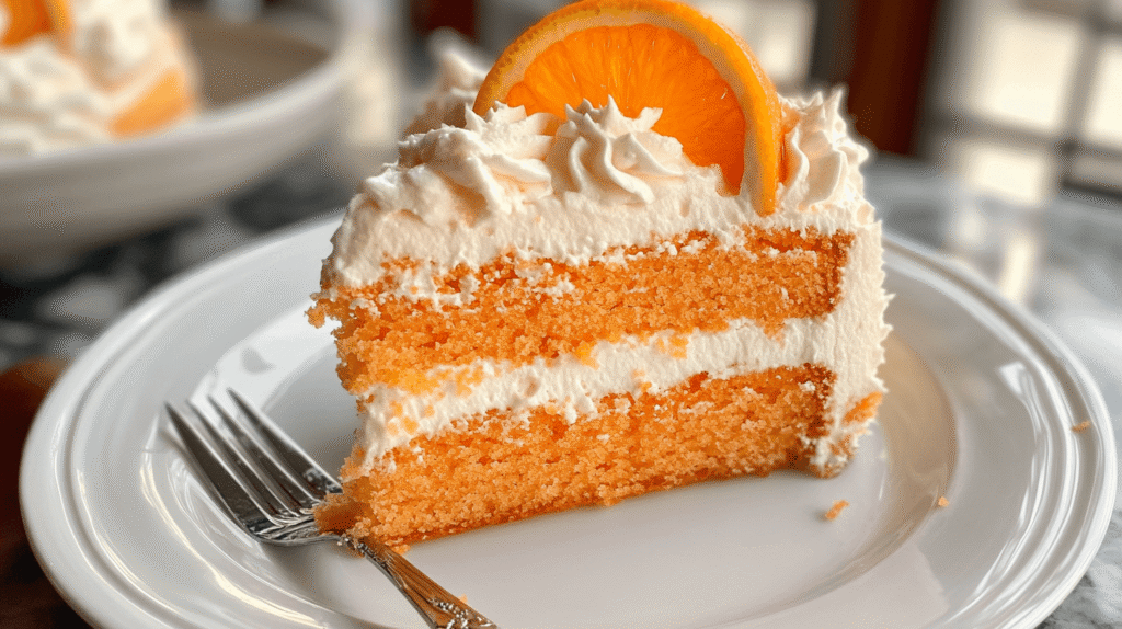 Orange Creamsicle Cake