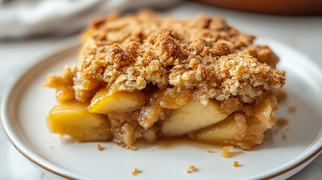 Apple Crisp Without Oats