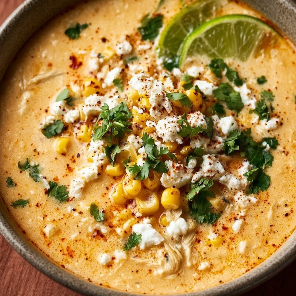Mexican Street Corn Soup