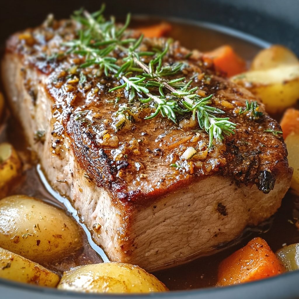 Tender Pork Loin Crock Pot