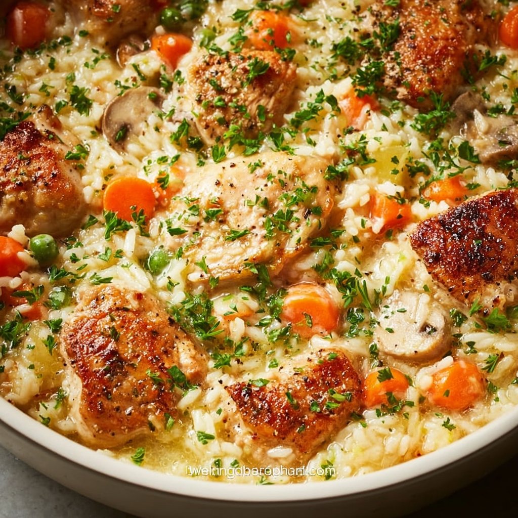 One-Pot Chicken & Rice (Gluten-Free) Recipe