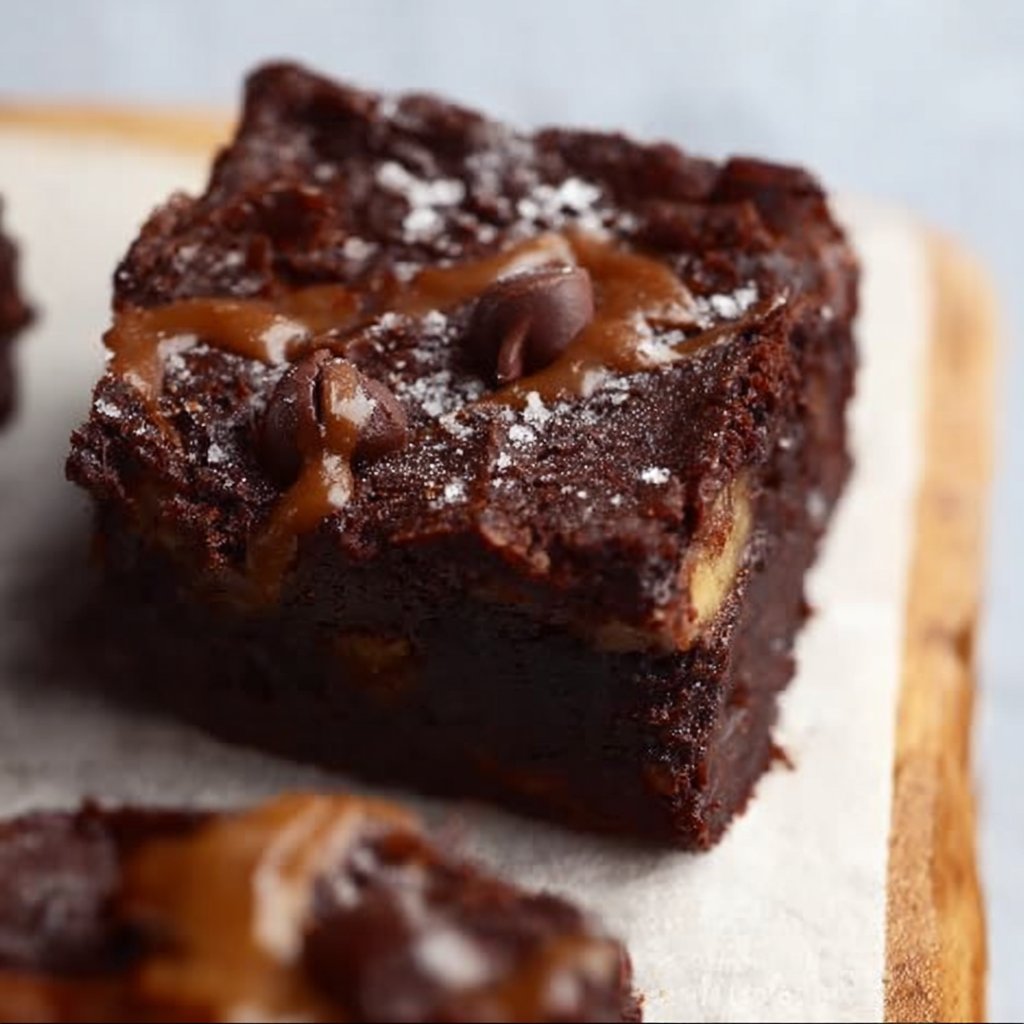 3 Ingredient Brownies with Banana