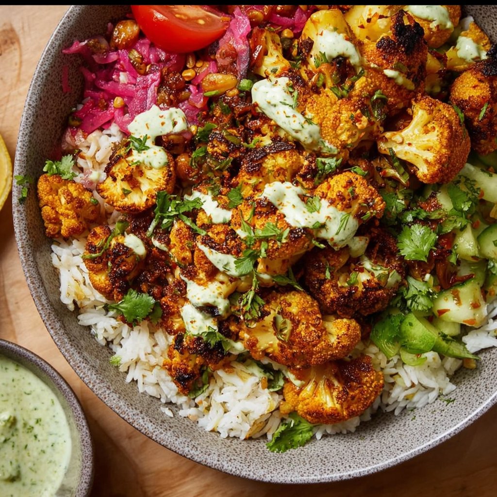 Cauliflower Shawarma Bowls
