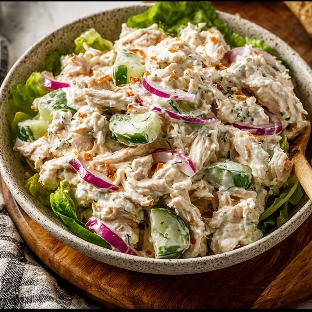 Cottage Cheese Chicken Salad