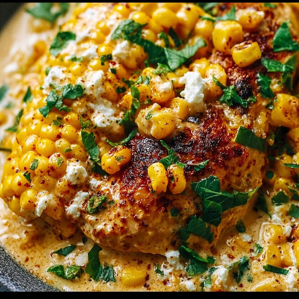 Slow Cooker Street Corn Chicken: Creamy Comfort in Every Bite