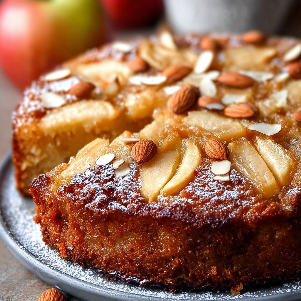 Irresistible Almond Flour Apple Cake - loudasrecipes