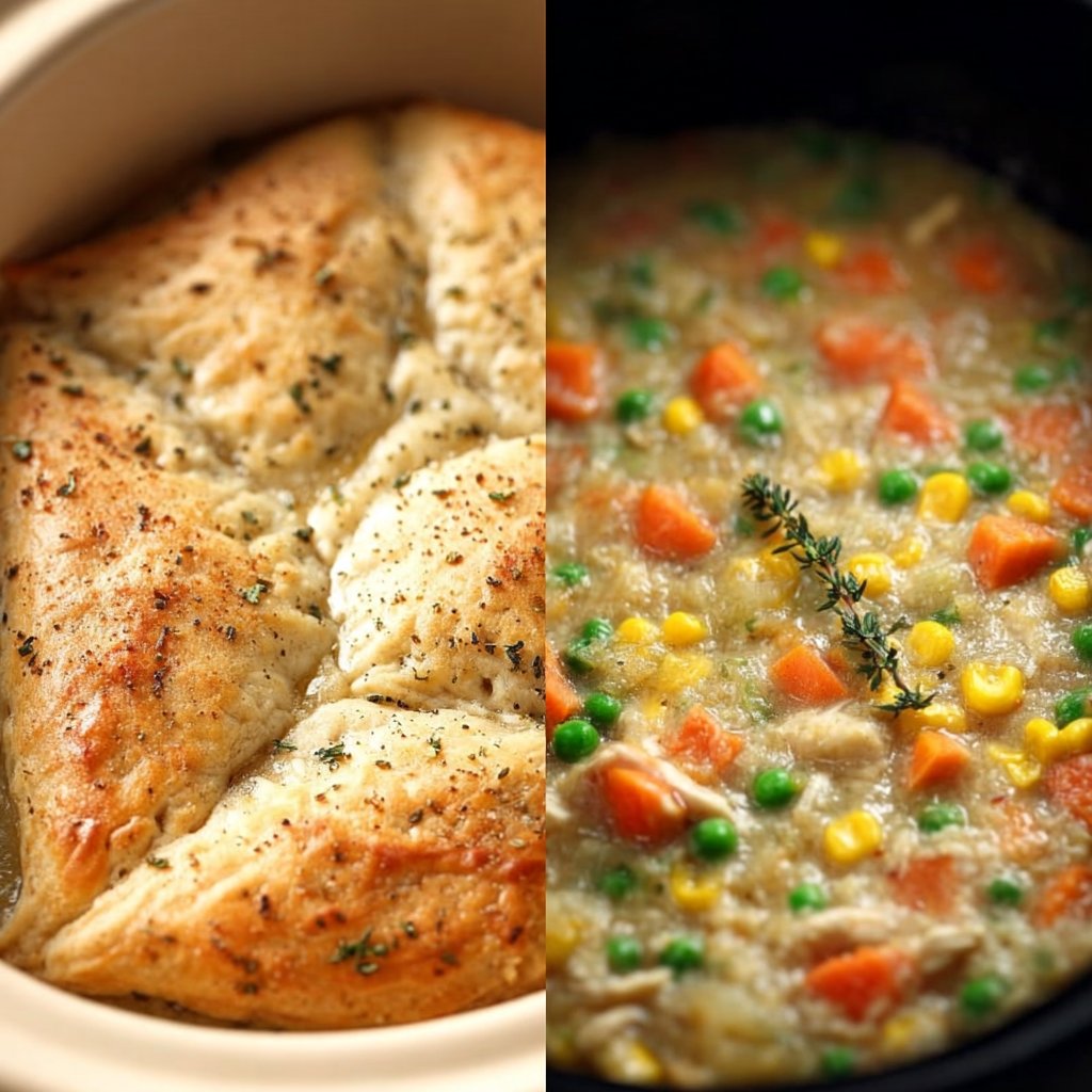 Crock Pot Chicken Pot Pie (Ultimate Cozy Dinner!)