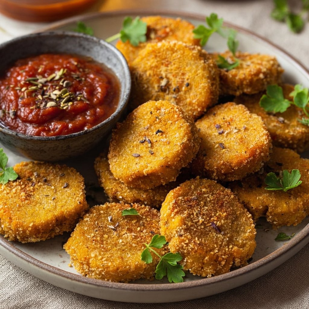 Healthy Vegan Chickpea Nuggets