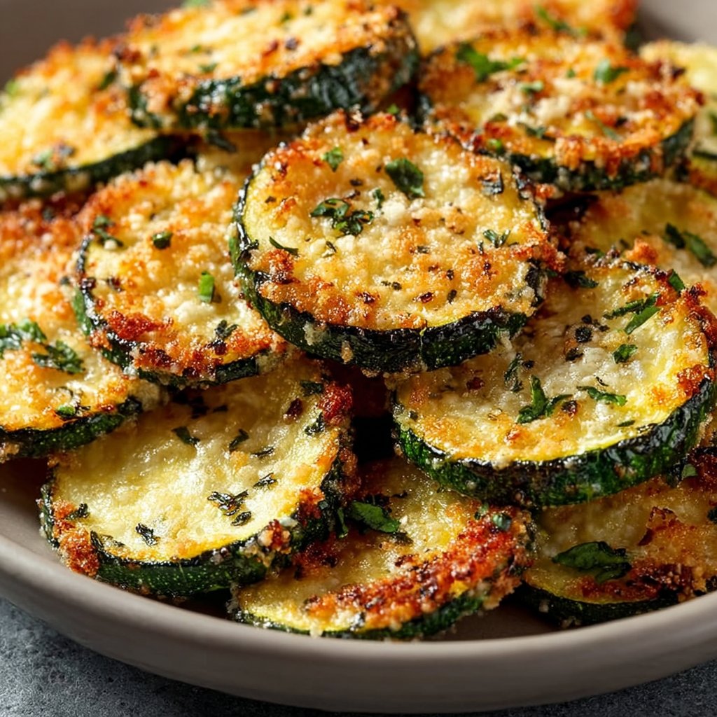 Baked Parmesan Zucchini