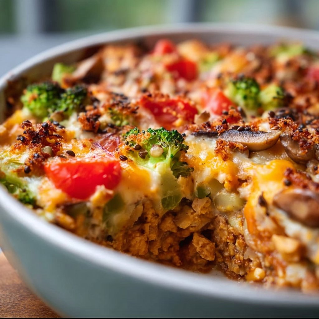 Vegan High-Protein Casserole