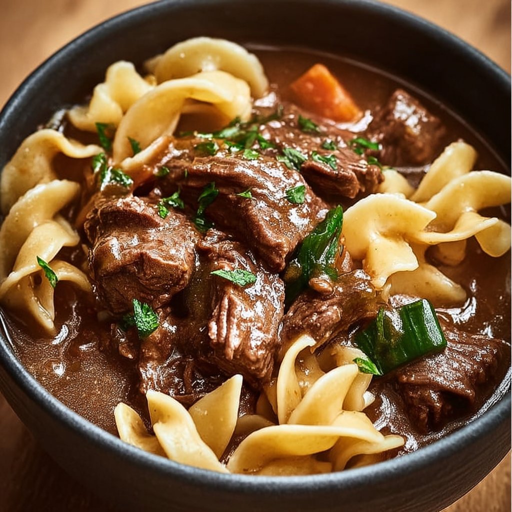 Slow Cooker Beef and Noodles: A Hearty Comfort Meal