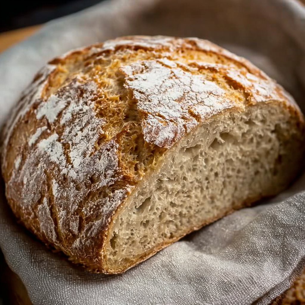 No Knead Gluten Free Bread