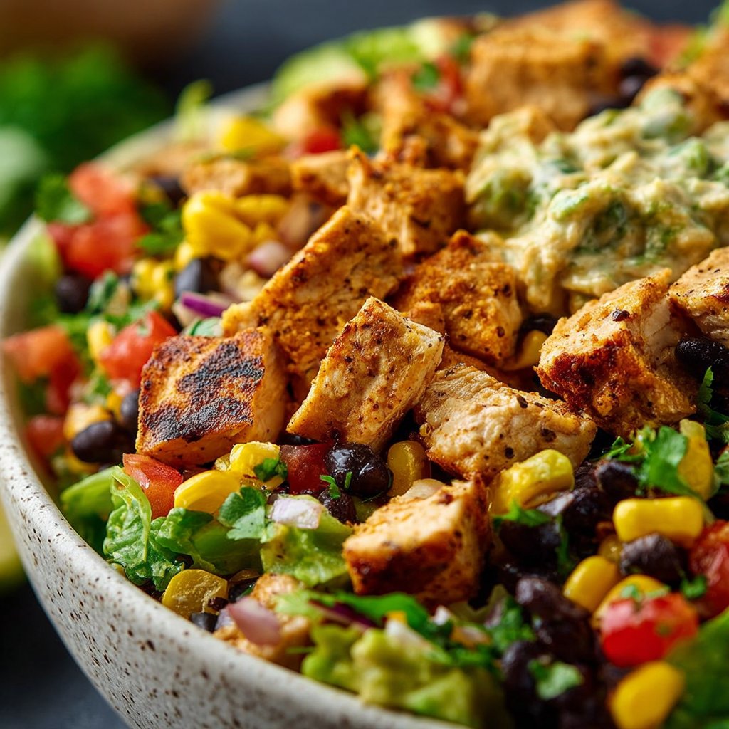 High-Protein Southwest Chicken Salad