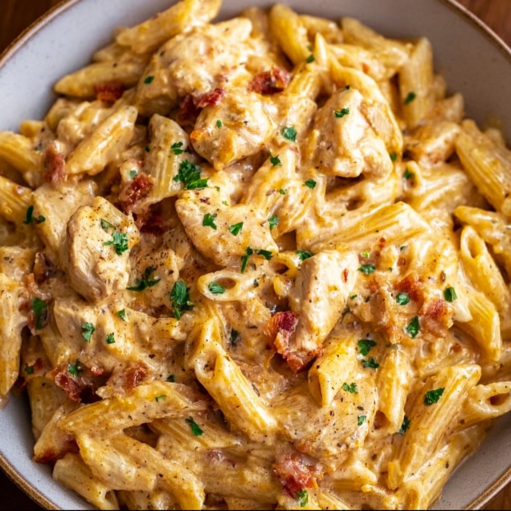 Crock Pot Creamy Cajun Chicken Pasta: Easy & Flavorful Dinner
