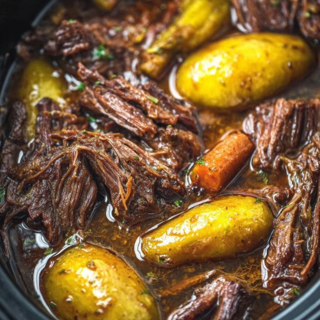 Crockpot Mississippi Pot Roast