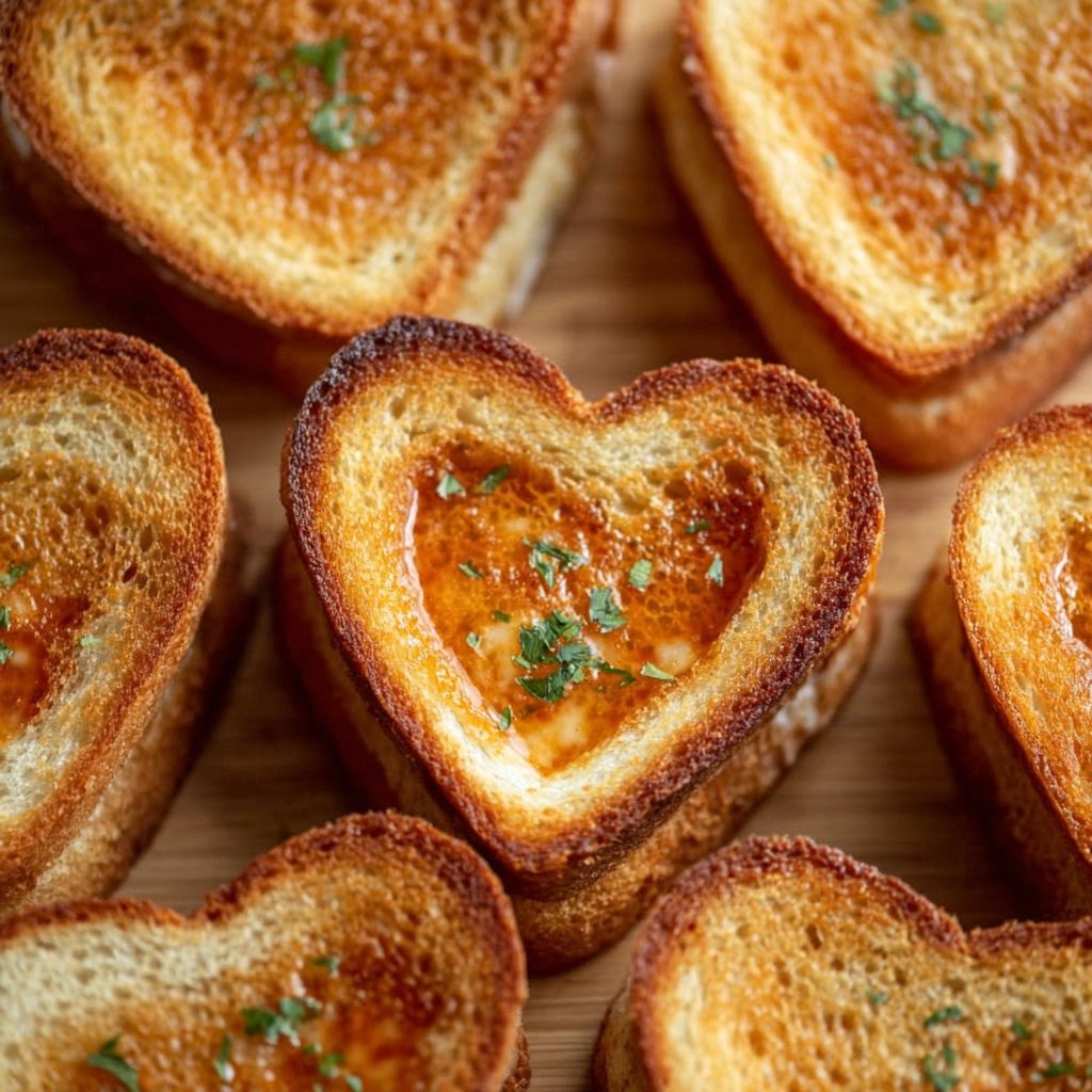 Mini Grilled Cheese Hearts