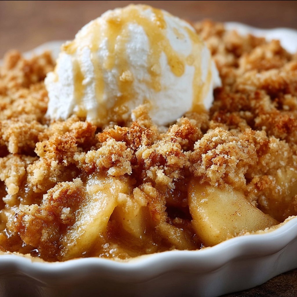 Baked Apple Crumble