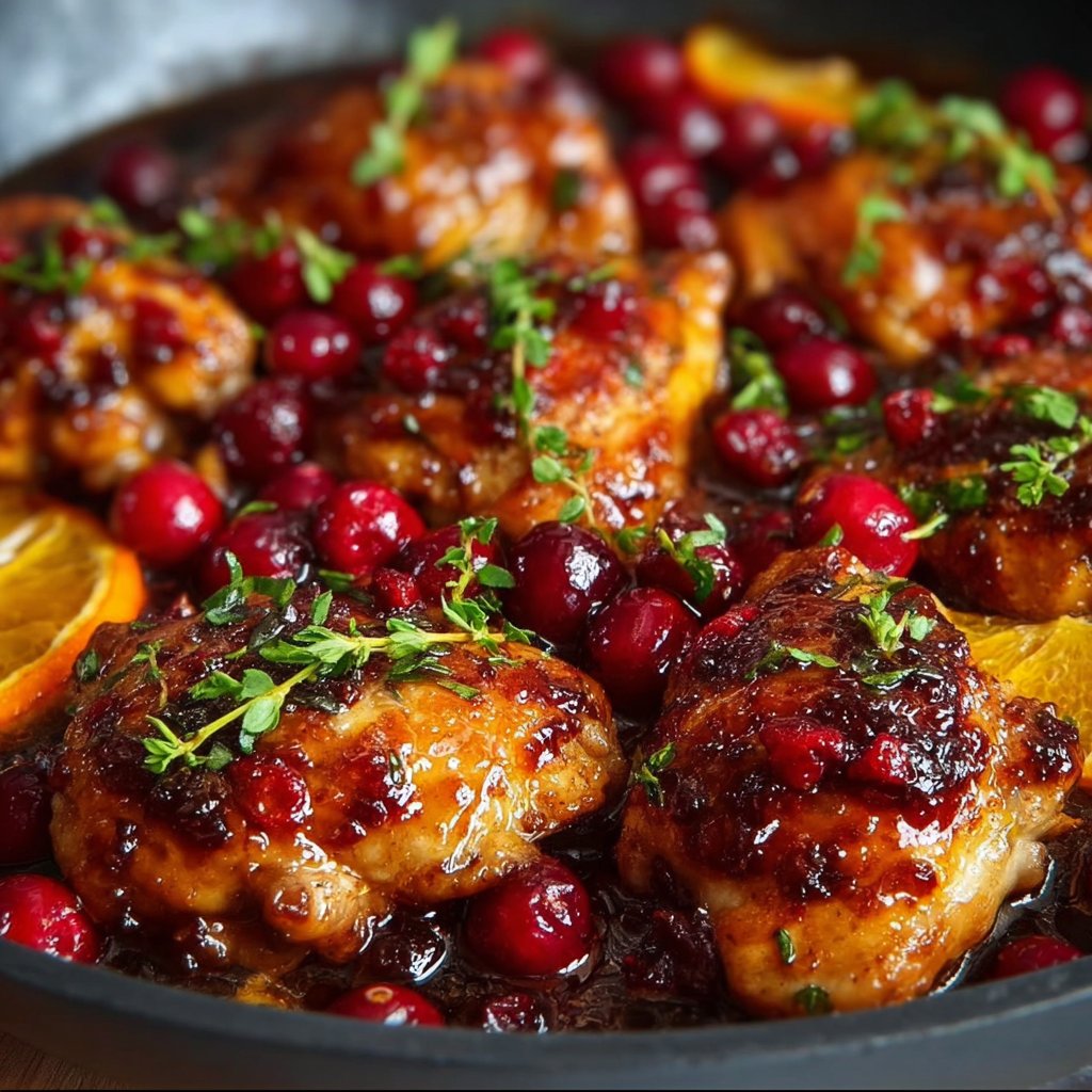 Cranberry Orange Chicken
