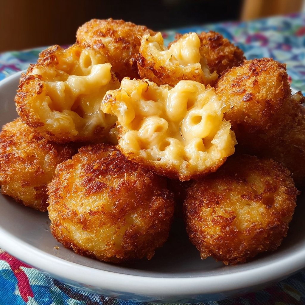 Fried Mac and Cheese Bites