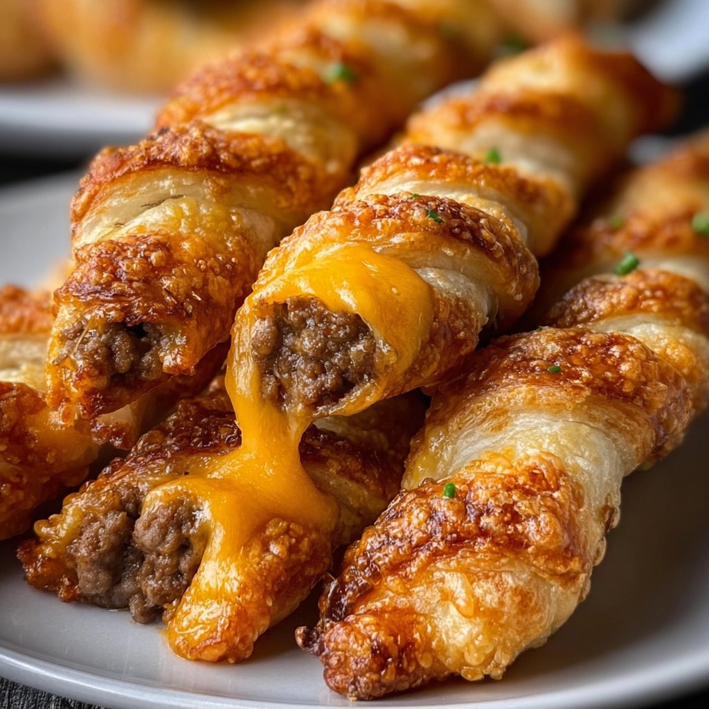 Cheeseburger Twists