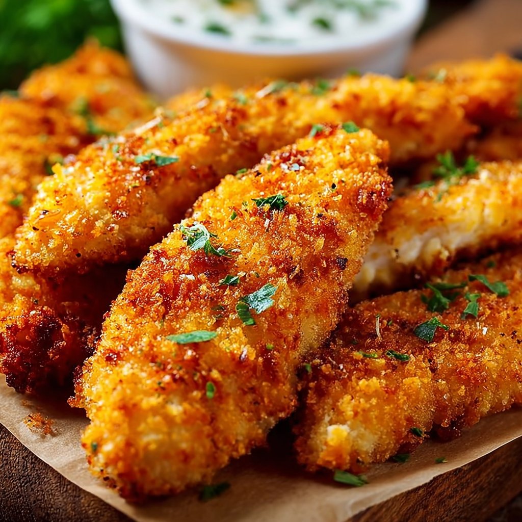 Homemade Baked Chicken Tenders