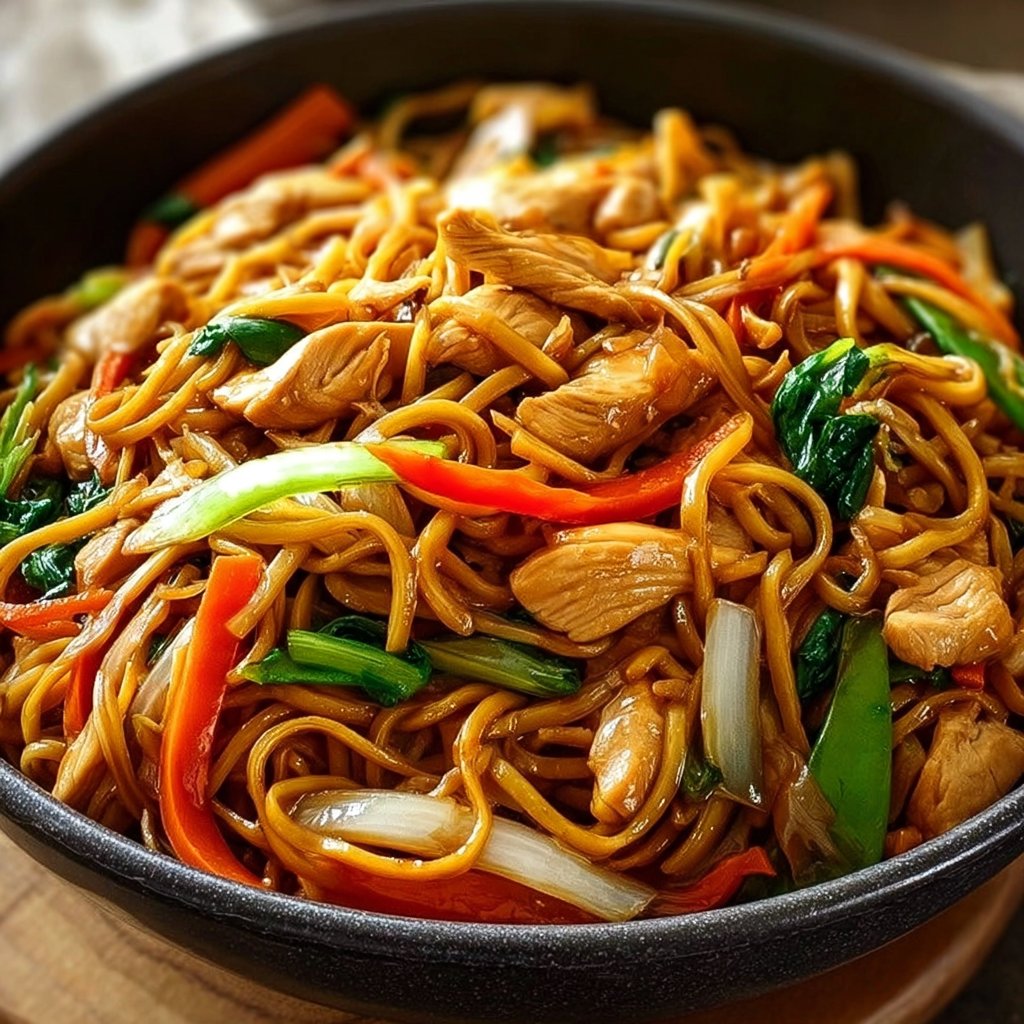 Chicken Lo Mein Recipe