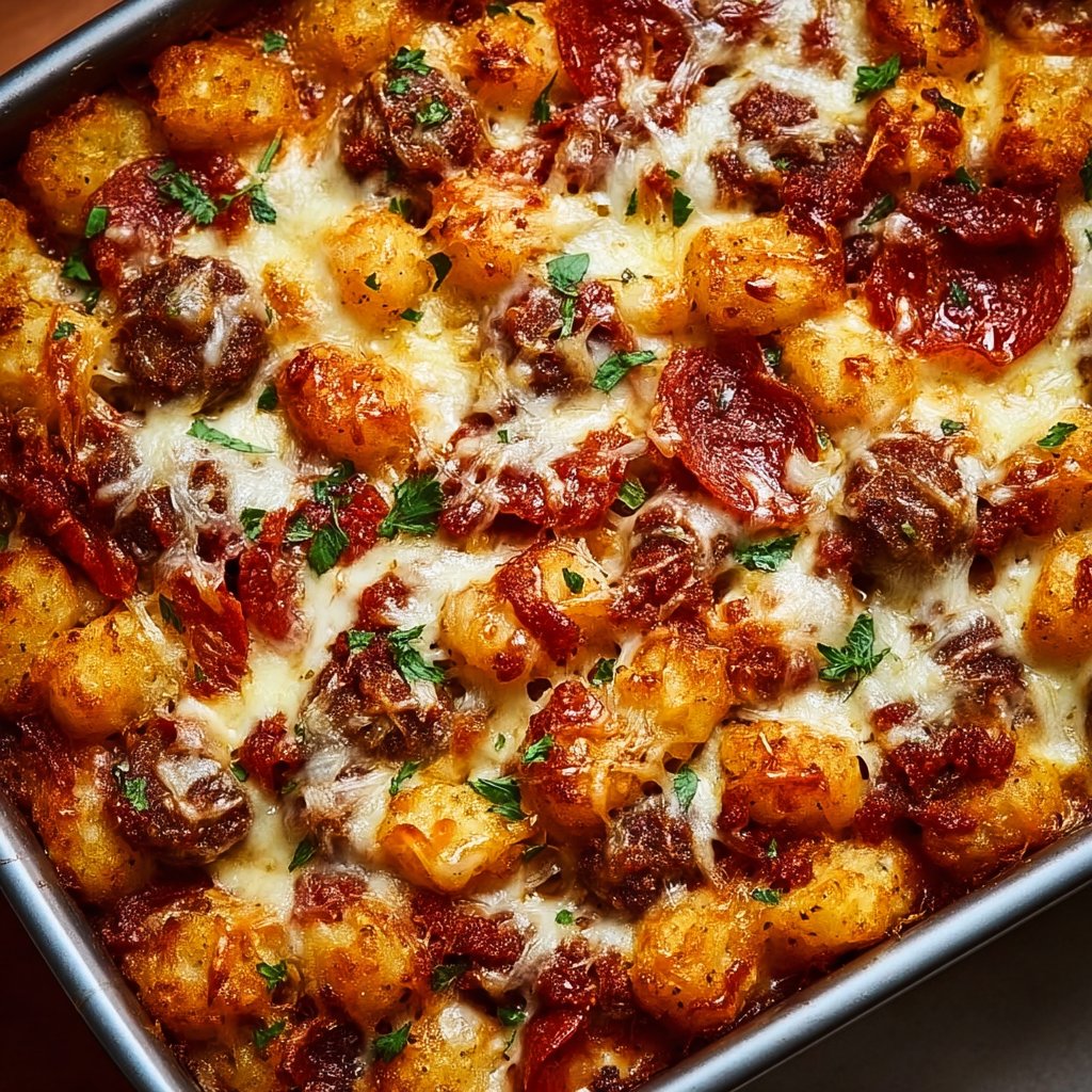 Pizza Tot Casserole: A Beginner's Guide to Comfort Food Heaven