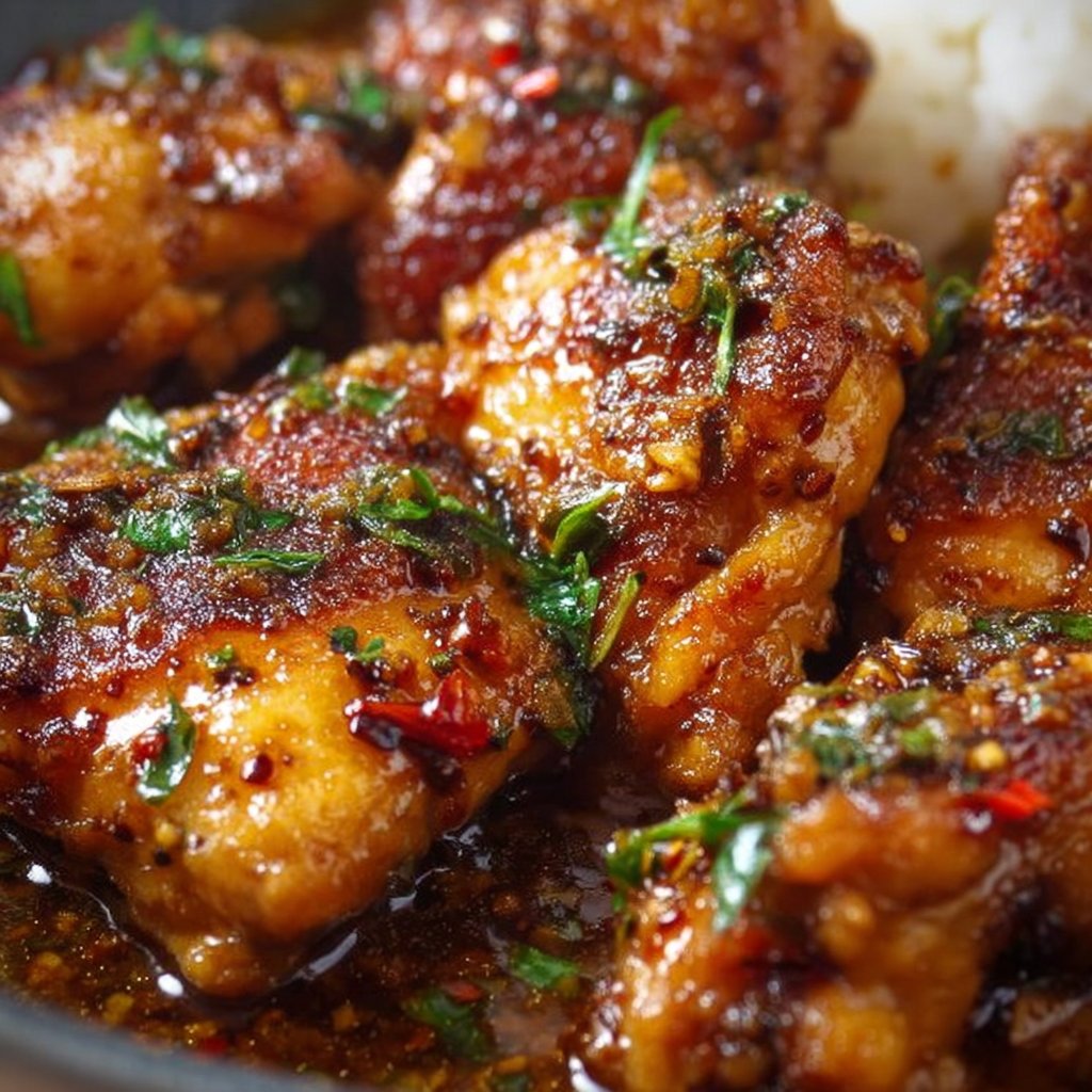 Easy Soy Garlic Chicken Thighs