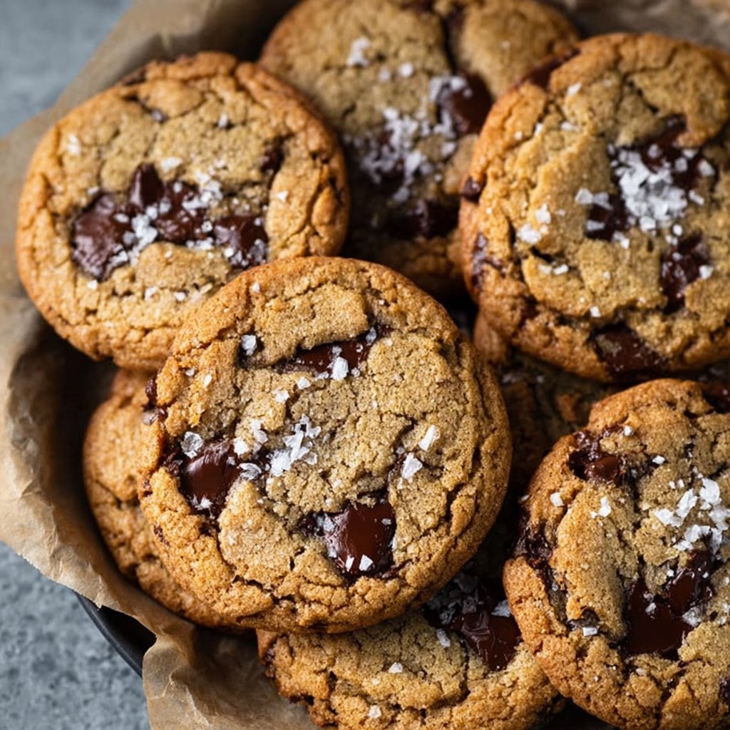 Gluten-Free Brown Butter Chocolate Chip Cookies