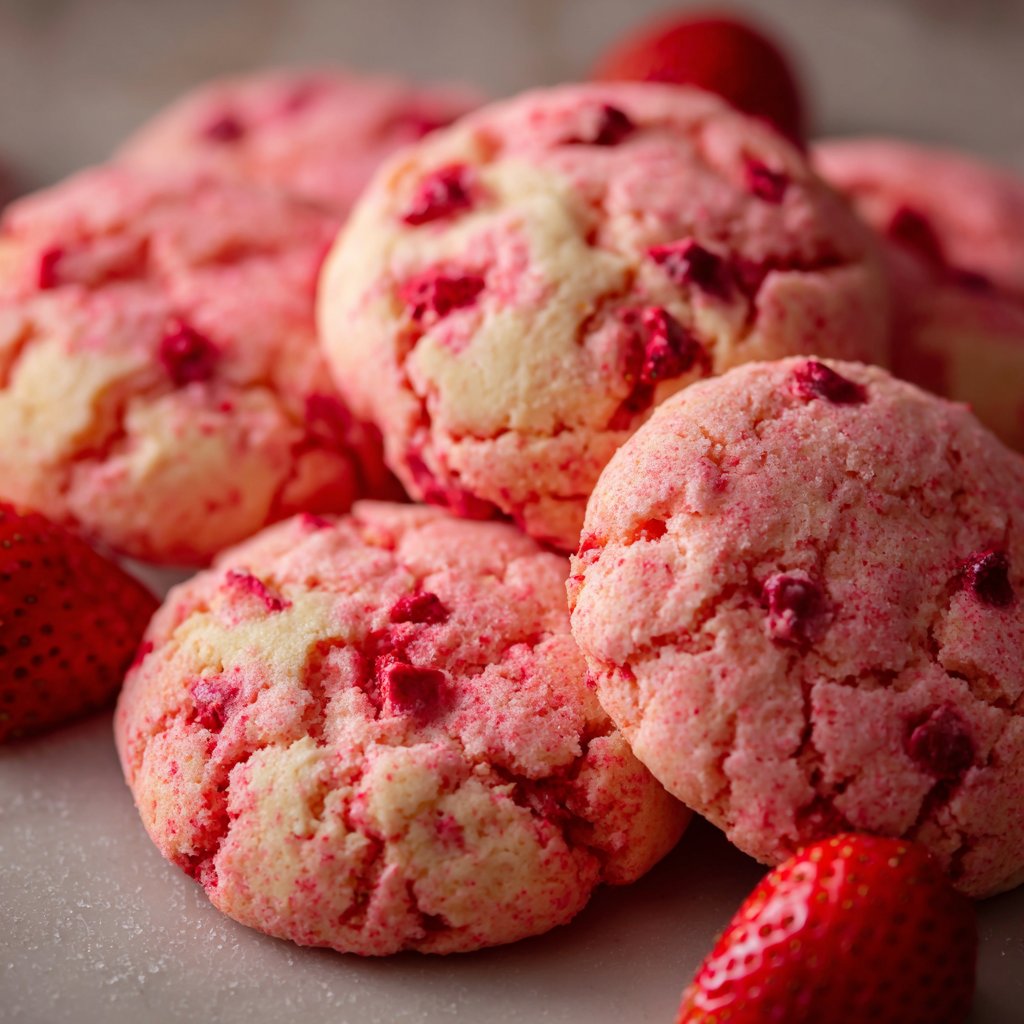 Strawberry Cookies