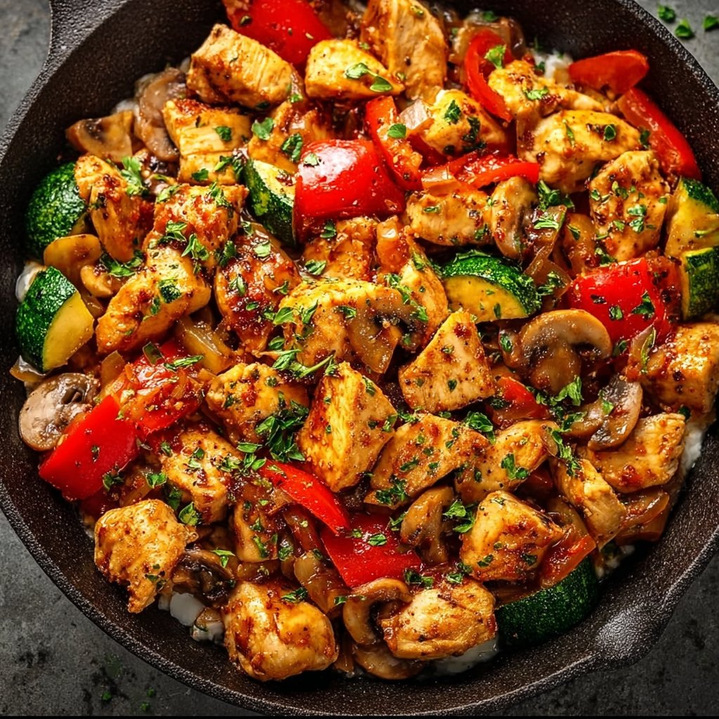 Quick & Healthy Chicken Skillet