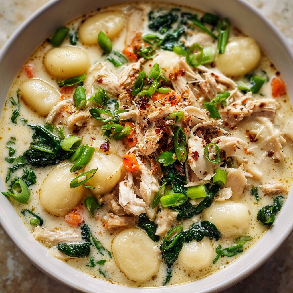 Chicken Gnocchi Soup