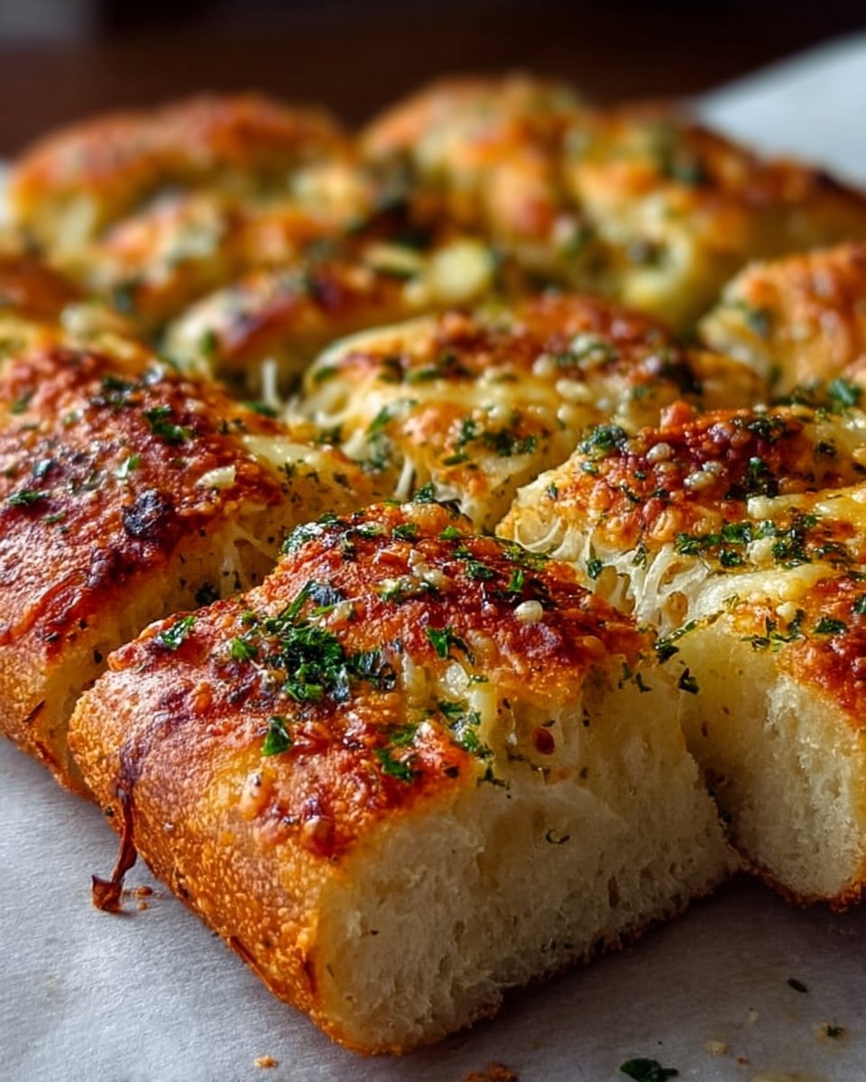 Quick Easy Gluten-Free Garlic Pizza Bread