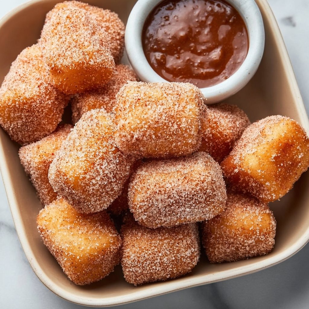 Healthy Air Fryer Churro Bites