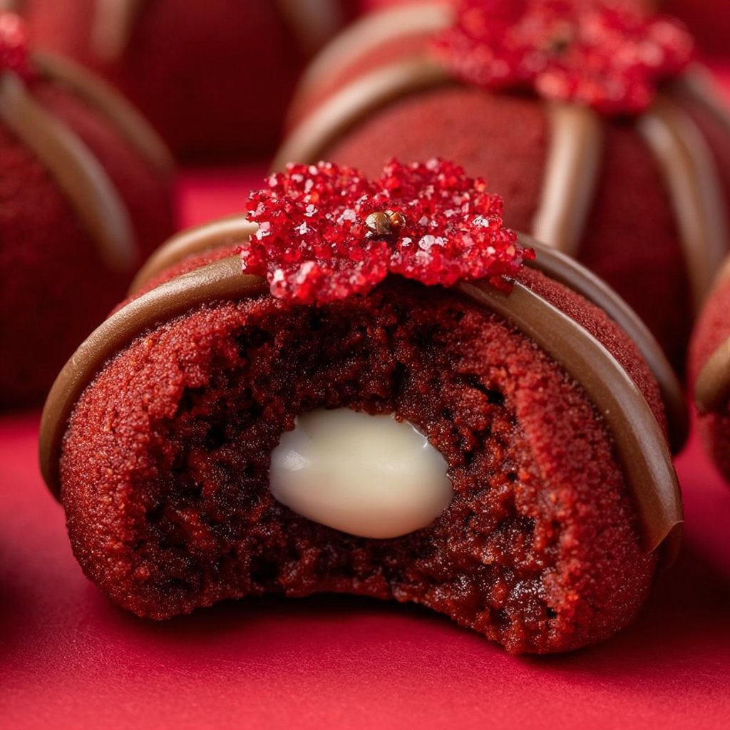 Hershey’s Red Velvet Blossoms