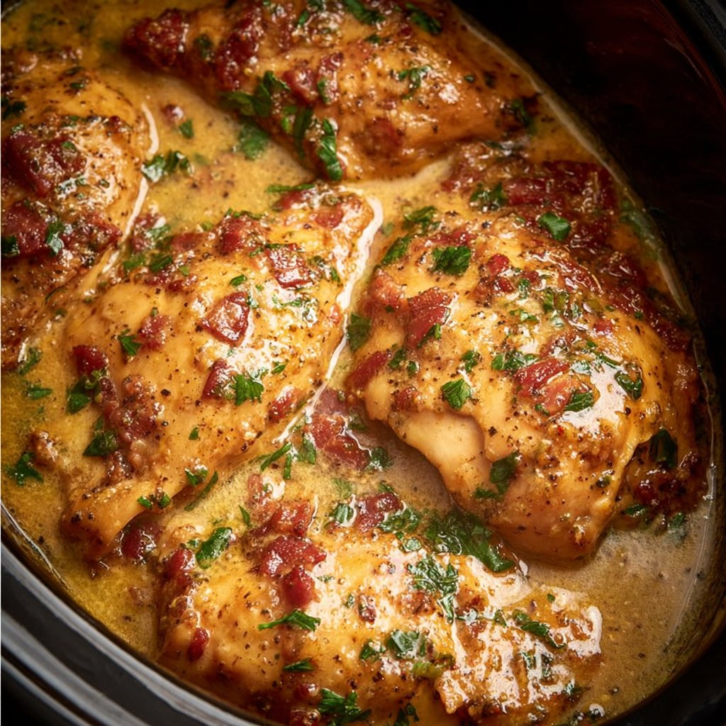 Slow Cooker Crack Chicken