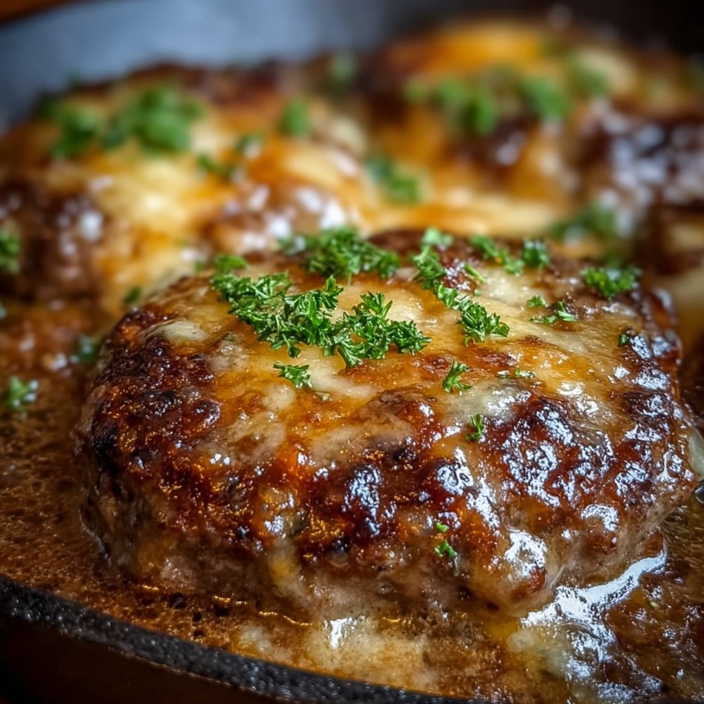 Amish Hamburger Steak Bake