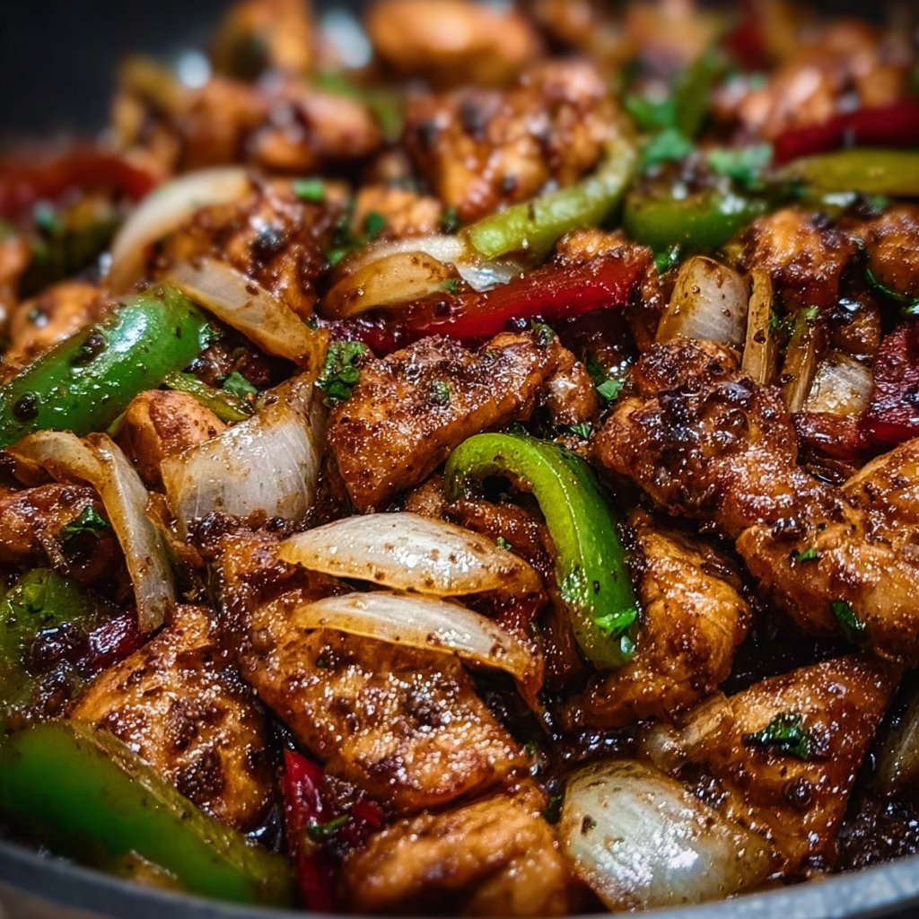 Black Pepper Chicken