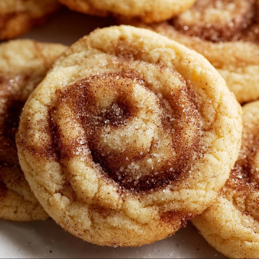 Soft and Chewy Cinnamon Roll Sugar Cookies