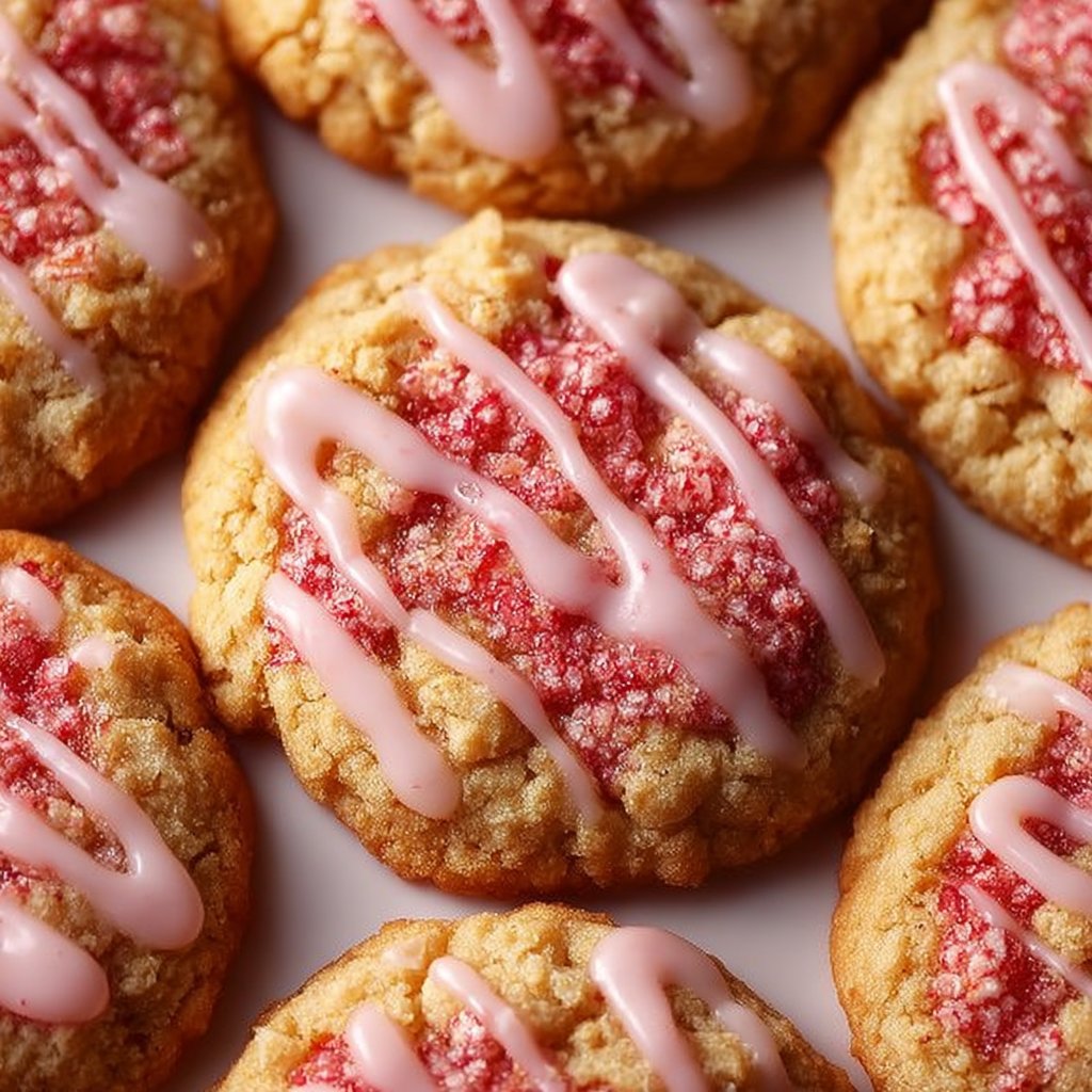 Strawberry Crunch Cookies