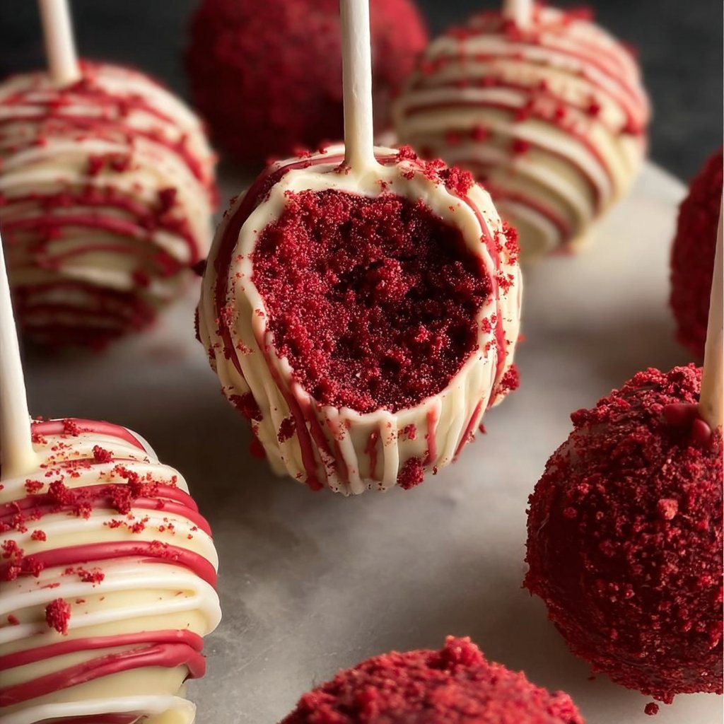 Red Velvet Cake Pops