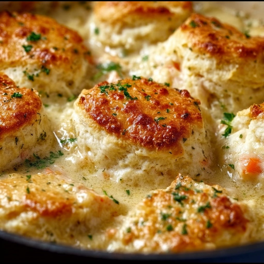 Red Lobster Biscuit Chicken Pot Pie