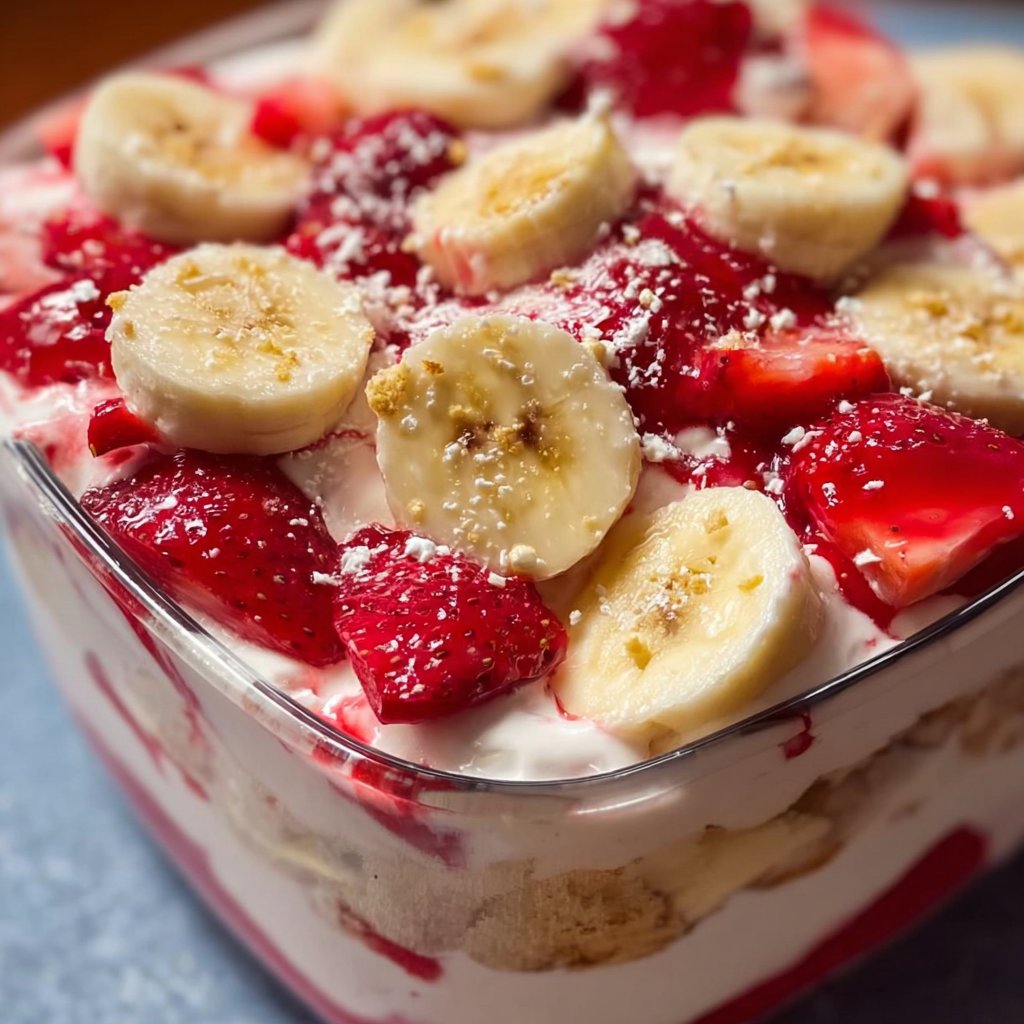 Strawberry Banana Pudding Dream