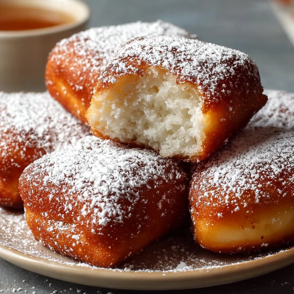 Vanilla French Beignets