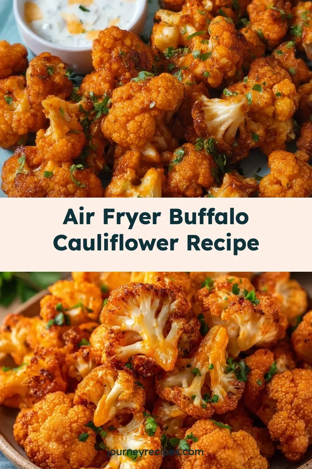 Air Fryer Buffalo Cauliflower Recipe