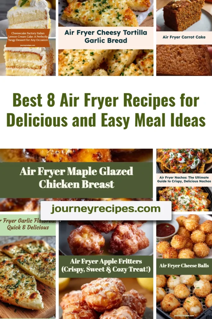 Delicious air fryer recipes for quick and easy meals.