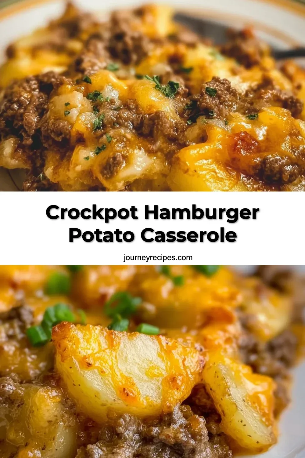 Crockpot Hamburger Potato Casserole